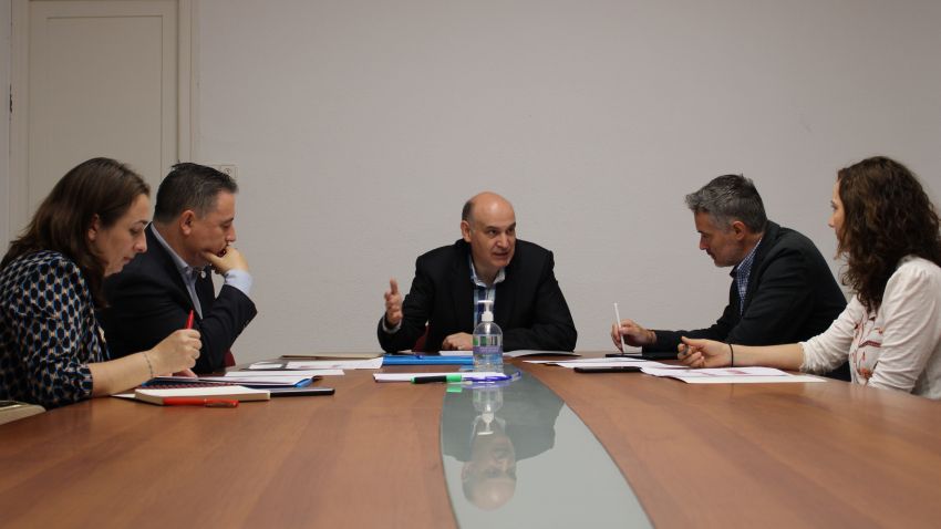 Las organizaciones empresariales y SUMA Teruel se reúnen para trabajar por el tejido empresarial de la provincia