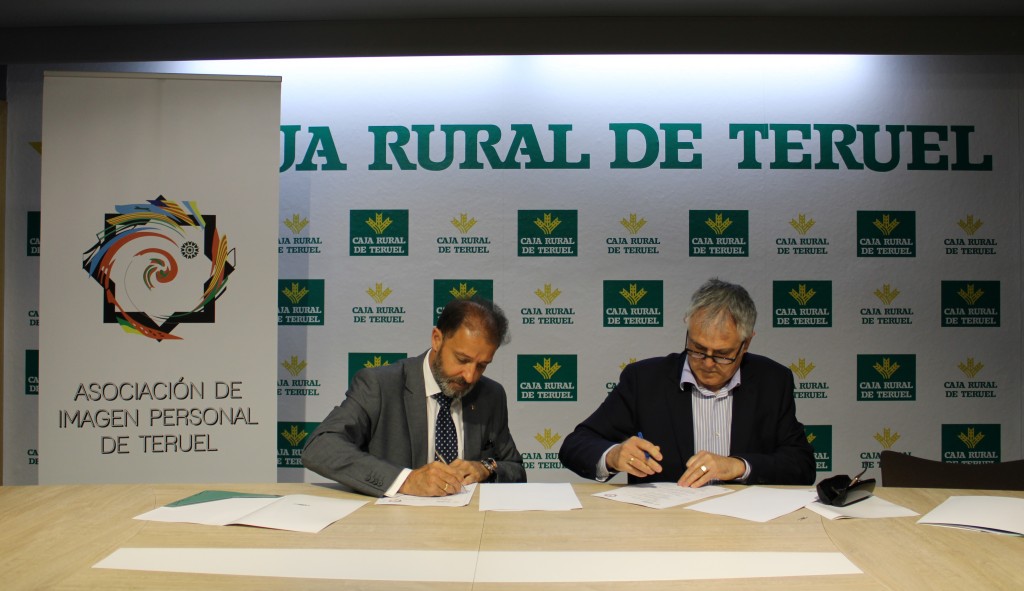 Caja Rural de Teruel y la Asociación de Imagen Personal de Teruel firman un convenio de colaboración