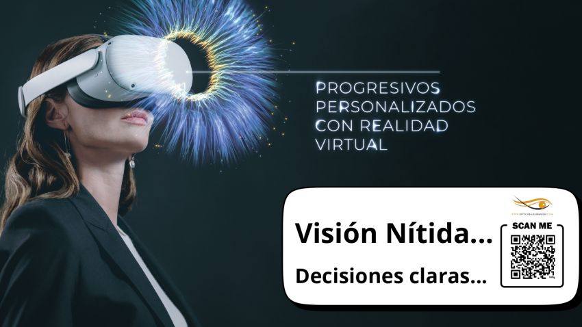 Descubre cómo la realidad virtual revoluciona tus lentes progresivas