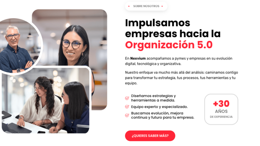 NEXVIUM presenta su nueva página web:  más clara, cercana y pensada para autónomos y pymes
