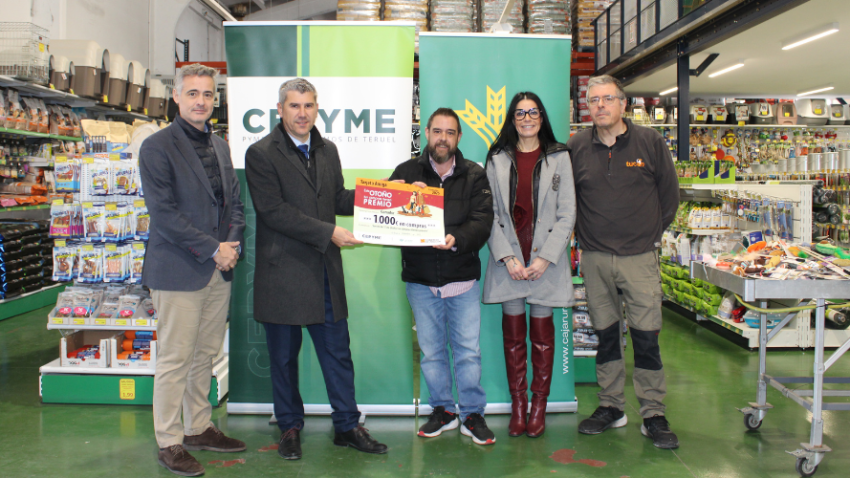 El premio de la campaña provincial de compras de otoño cae en Teruel