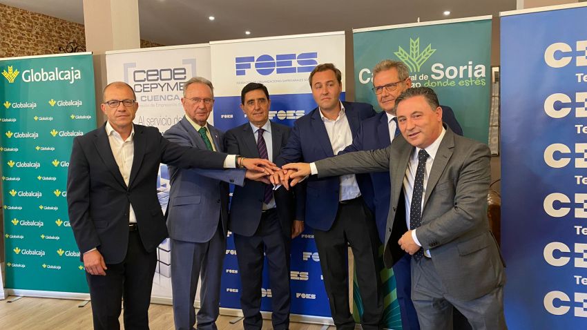 La Red SSPA se reúne en Soria con los presidentes de las Cajas Rurales de las tres provincias para seguir avanzando en materia de despoblación
