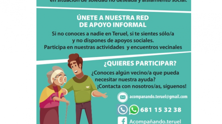 La Asociación Provincial Comercio Teruel y la Asociación Provincial Imagen Personal se suman al proyecto Acompañando-T