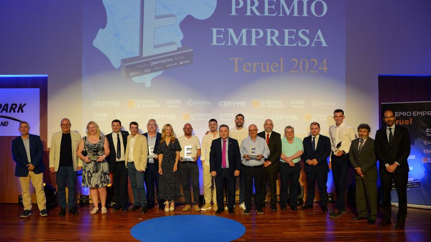 Limpiezas El Torico gana el Premio Empresa Teruel 2024
