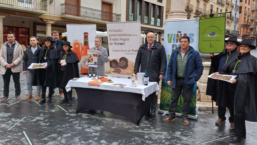 45 establecimientos de la provincia participan en las Jornadas Gastronómicas de la Trufa Negra de Teruel