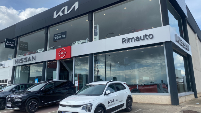 Rimauto renueva la exposición de Kia en Teruel