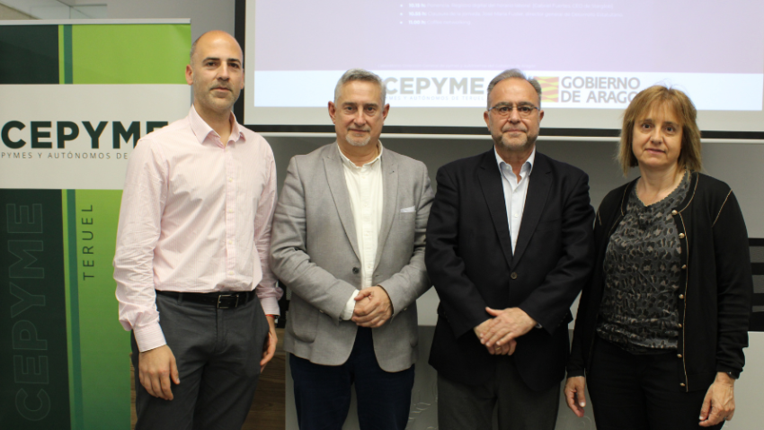 CEPYME Teruel impulsa la digitalización de las pymes con una jornada sobre facturación electrónica y registro horario