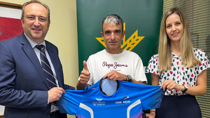 Caja Rural de Teruel continúa colaborando con el Club de Atletismo Tragamillas Alcañiz