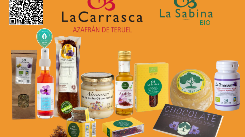 Azafrán de Teruel La Carrasca participa en la campaña de Bonos de Comercio Rural