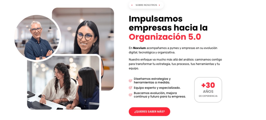 NEXVIUM presenta su nueva página web:  más clara, cercana y pensada para autónomos y pymes