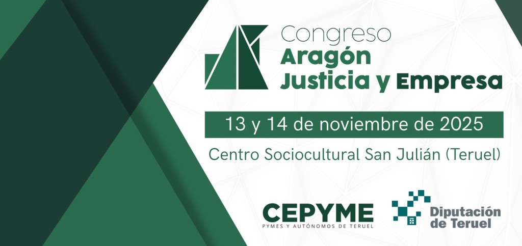 La empresa toma protagonismo en Teruel en un congreso clave sobre justicia y mundo empresarial