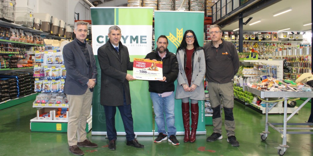El premio de la campaña provincial de compras de otoño cae en Teruel