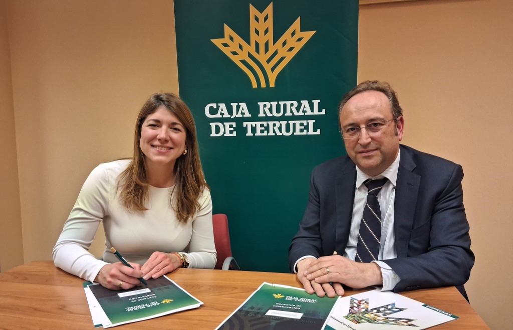 Caja Rural de Teruel y Apadrinaunolivo.org renuevan su convenio de colaboración