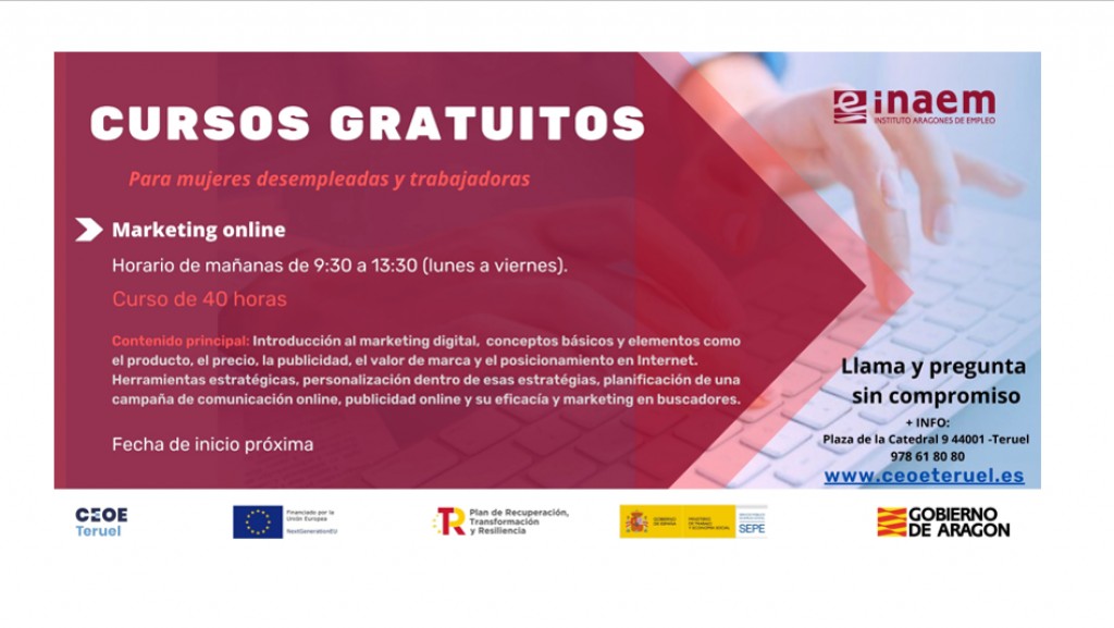 CURSO GRATUITO MARKETING ONLINE