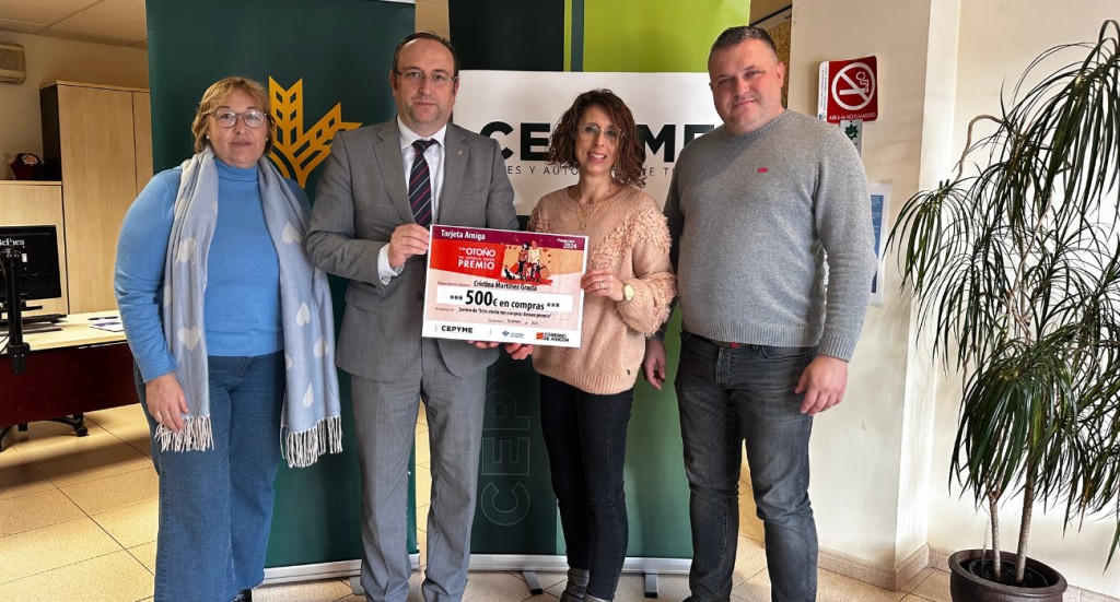 El premio de la campaña provincial de compras Tarjeta Amiga cae en Alcañiz