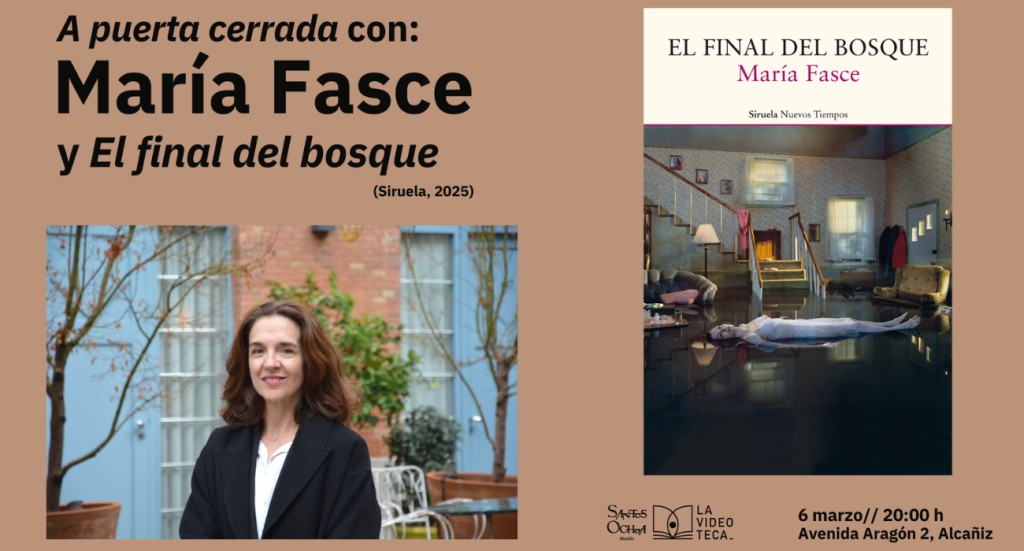 La escritora María Fasce protagonizará el próximo encuentro de