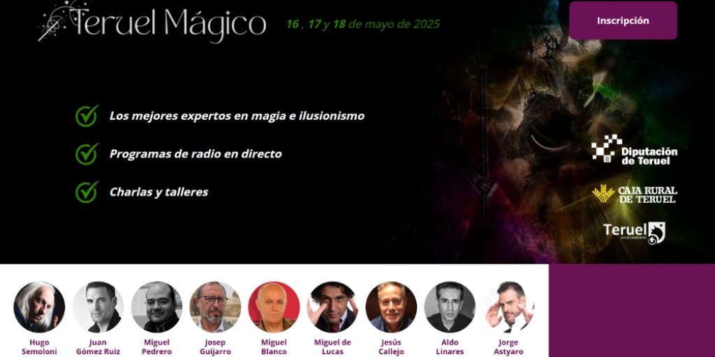 Teruel se convierte en el epicentro del misterio y la magia con 