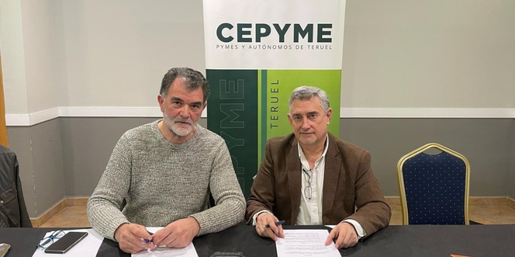 CEPYME Teruel y Azafrán de Teruel La Carrasca firman un convenio con descuentos exclusivos para los socios