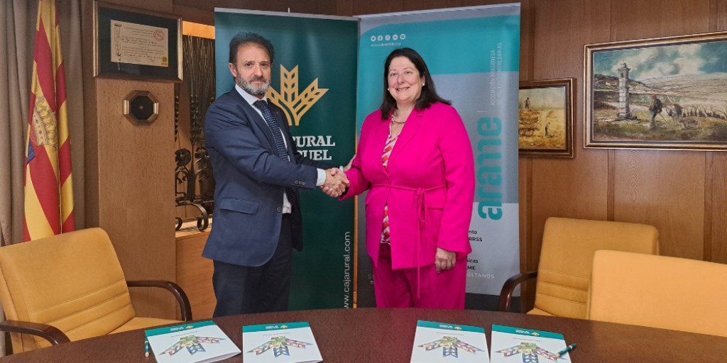 Caja Rural de Teruel renueva su convenio de colaboración con la Asociación Aragonesa de Mujeres Empresarias