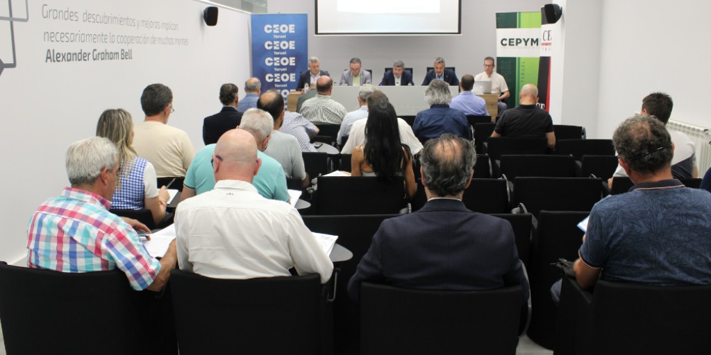 Las organizaciones empresariales turolenses impulsan acciones reivindicativas para exigir la maximización de las ayudas de funcionamiento