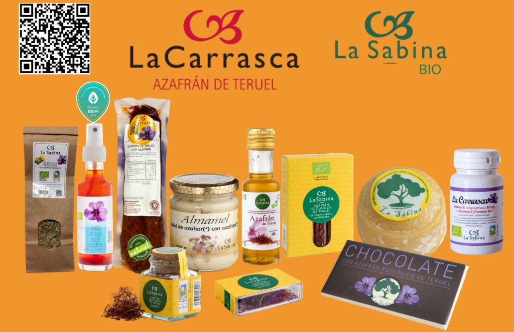 Azafrán de Teruel La Carrasca participa en la campaña de Bonos de Comercio Rural