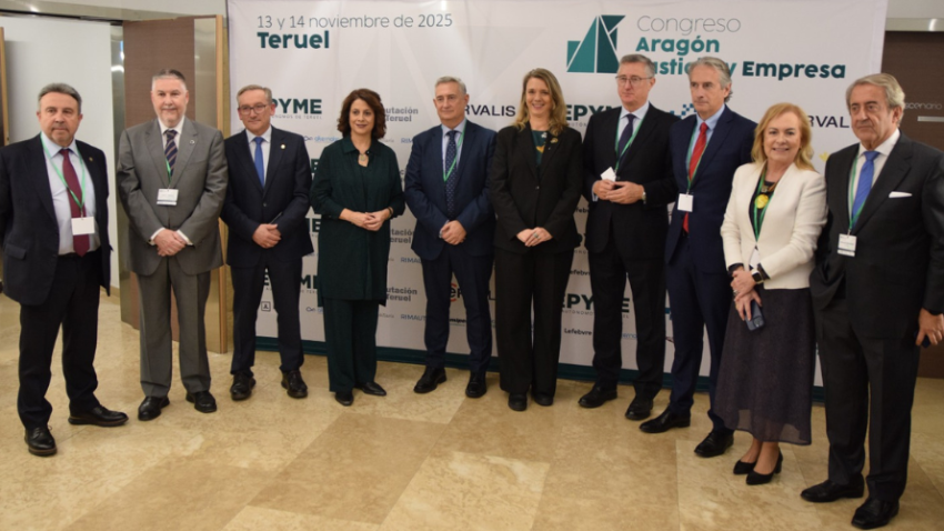 El Congreso Aragón, Justicia y Empresa reúne en Teruel a destacados expertos para analizar los retos jurídicos y económicos de las empresas