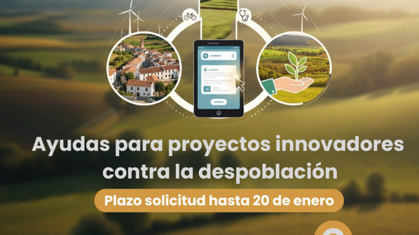 Ayudas destinadas a financiar proyectos innovadores para la transformación territorial y la lucha contra la despoblación en municipios rurales