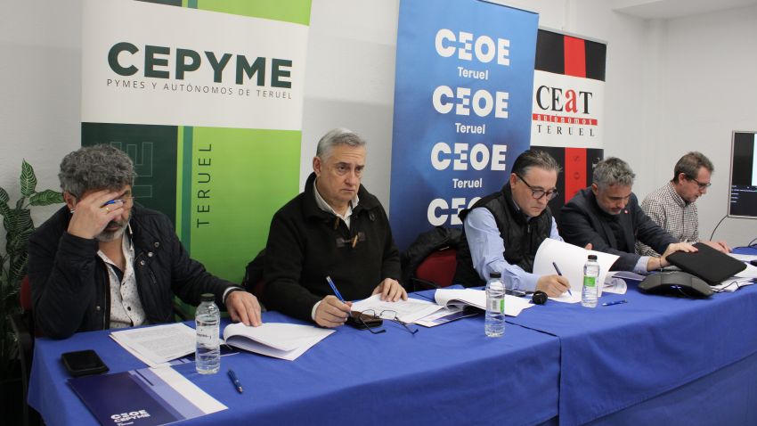 Las organizaciones empresariales turolenses convocan elecciones para abril