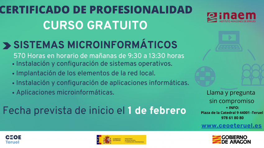 CERTIFICADO PROFESIONAL GRATUITO
