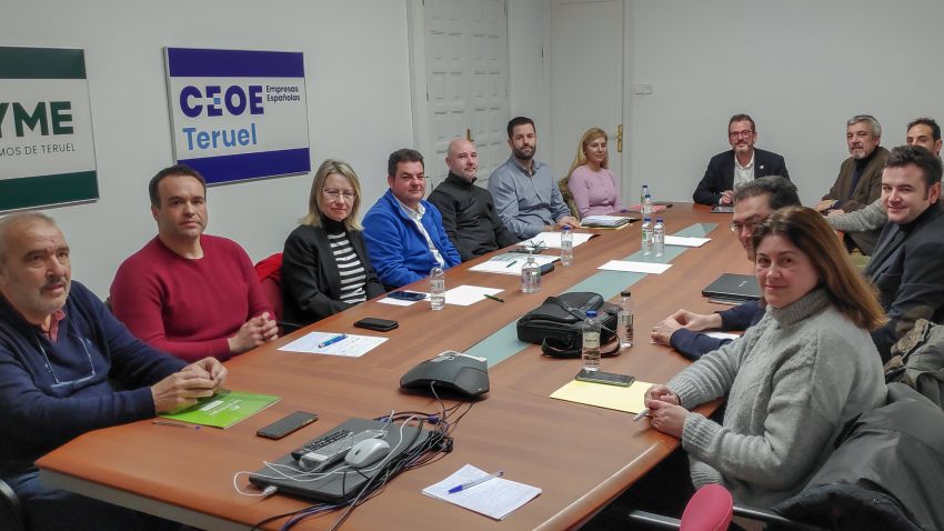 CEOE Teruel apuesta por fomentar la Formación Profesional Dual en la provincia de Teruel