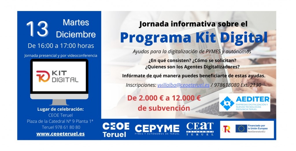 Jornada informativa sobre el Kit Digital