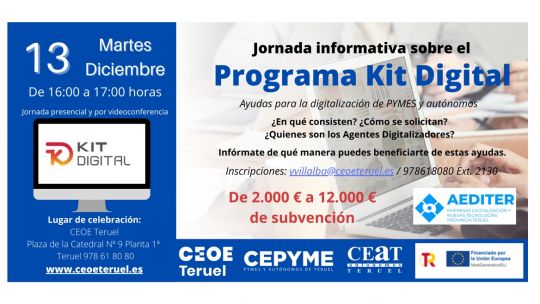 Jornada informativa sobre el Kit Digital