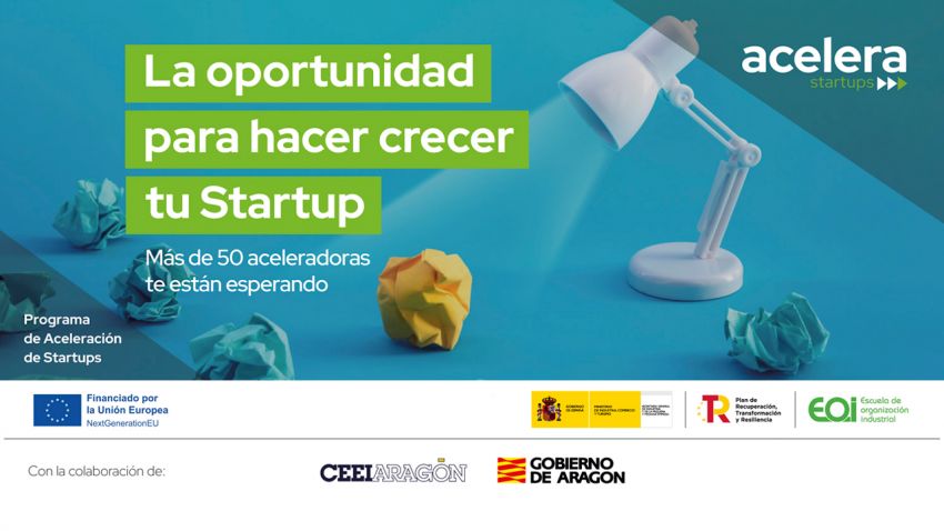 Abierto el plazo de inscripción del Programa Acelera Startups Aragón