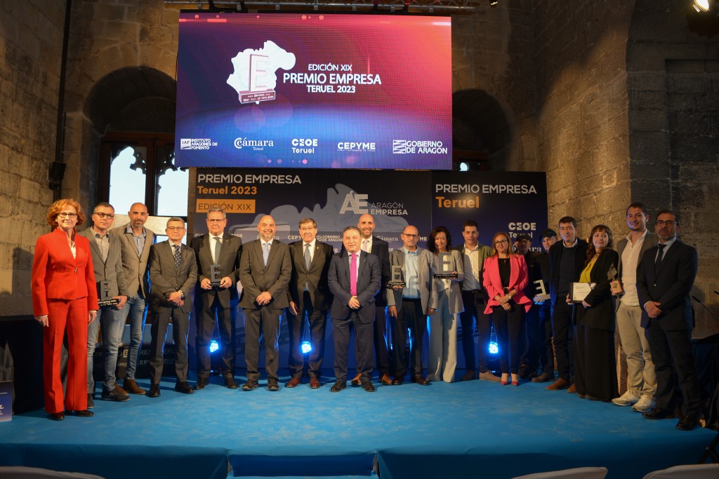 Yus Belenguer recibe el Premio Empresa Teruel 2023